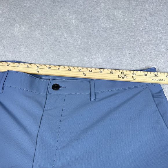 Banana Republic Pants Mens Size 40 Blue Flat Front Slim Performance Stretch Golf - Picture 7 of 11